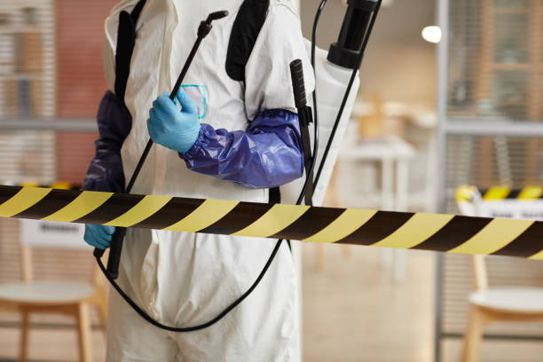 Professional Crime Scene Cleanup technician working in Mentone, IN